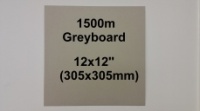 12'' X 12'' 1500Micron Greyboard / Construction / Craft / Backing Board - 960gsm (Priced Per Sheet, Buy More To Save)